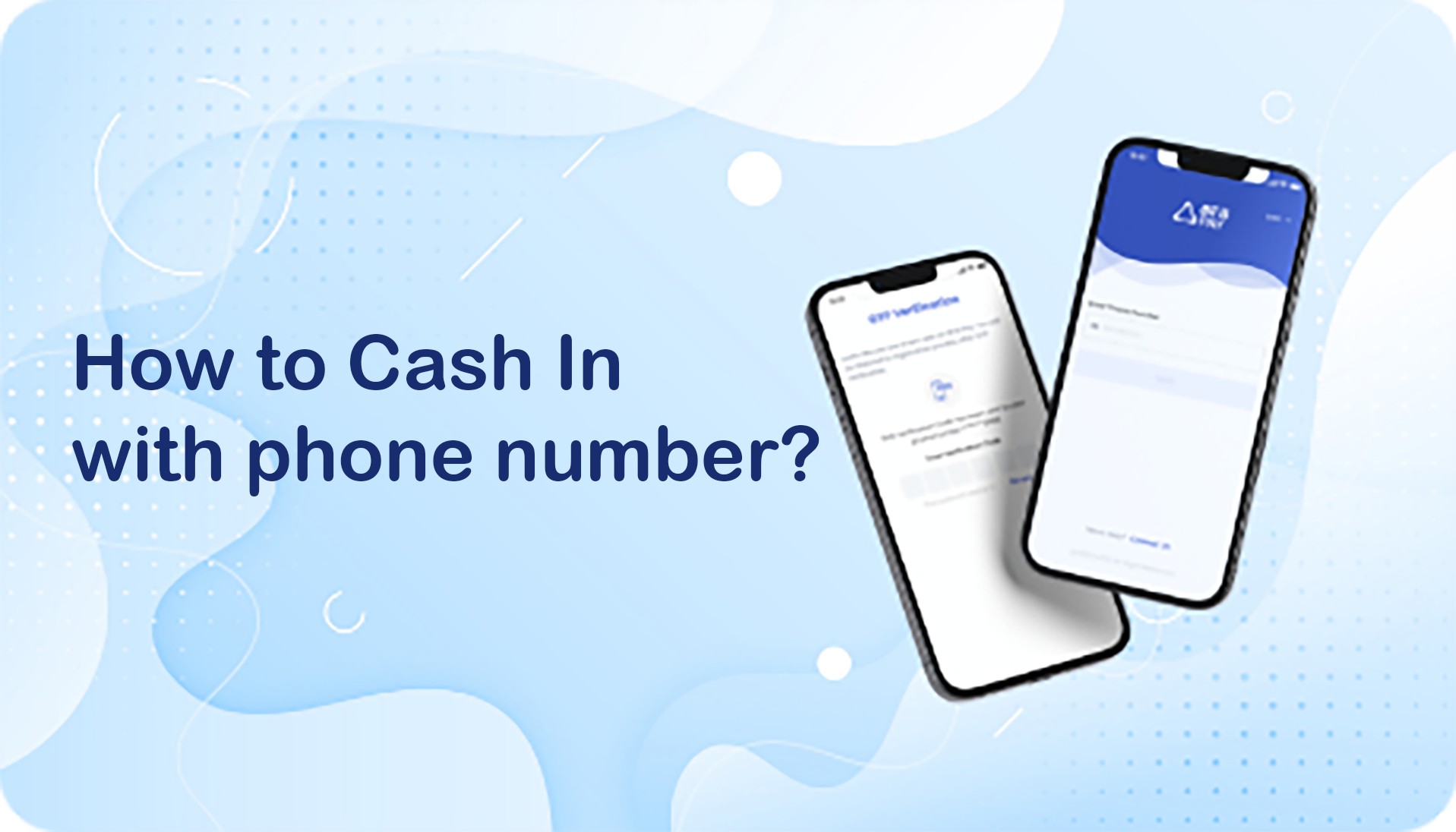 How to Cash In with phone number as an Agent?